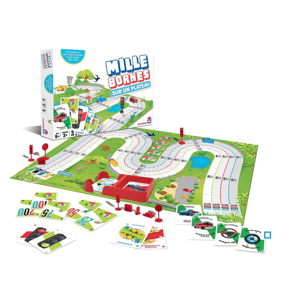 DUJARDIN Jeu Mille Bornes Grand classique plateau