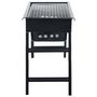 Voir la diapositive 3 : VIDAXL Barbecue portable de camping inoxydable 60x22,5x33 cm