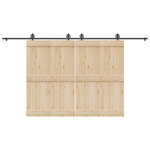 VIDAXL Kit de quincaillerie de porte coulissante 400 cm acier noir