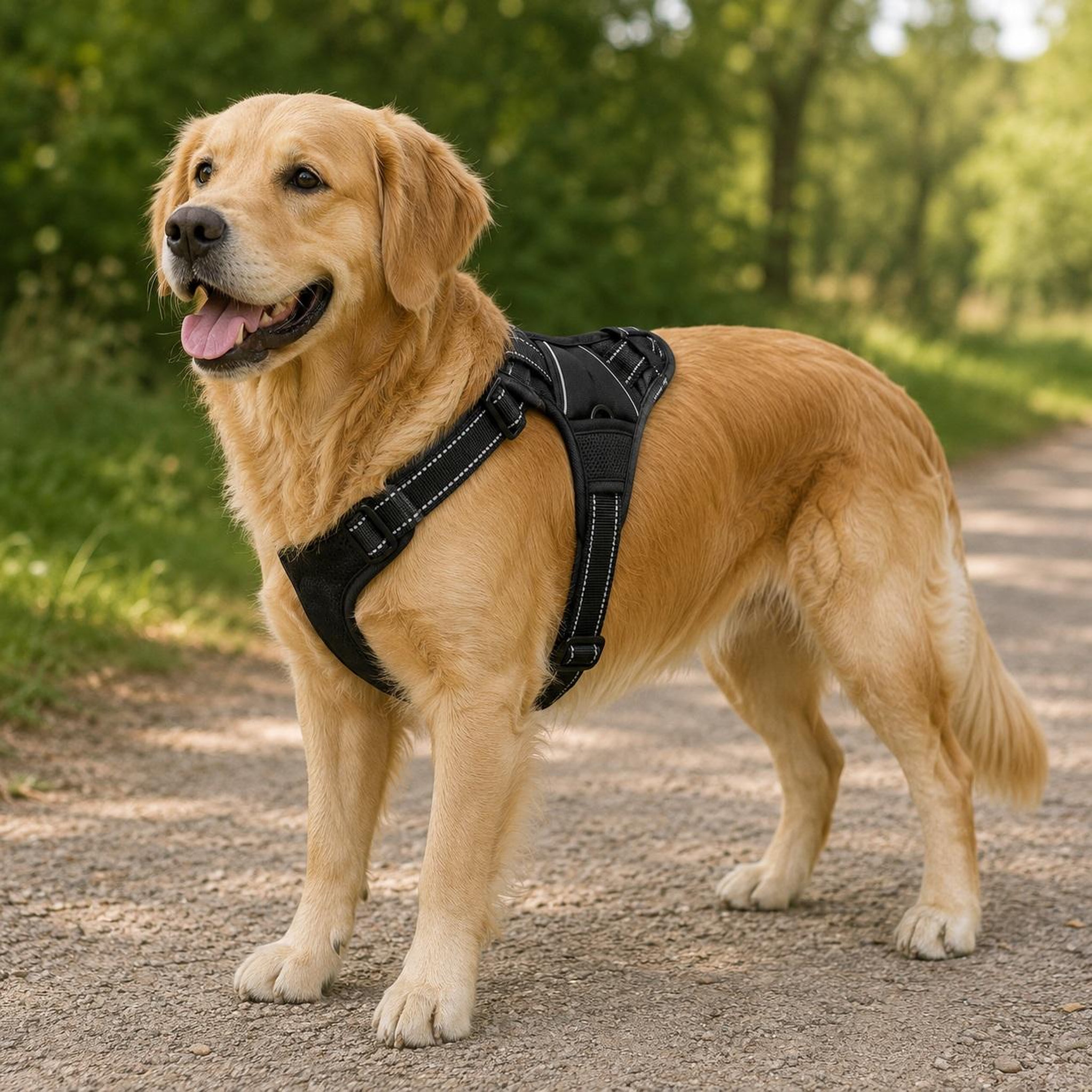 Voir la diapositive 5 : Eden Harnais réglable et réfléchissant pour chien balou
