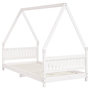 Voir la diapositive 3 : VIDAXL Cadre de lit pour enfants blanc 90x190 cm bois de pin massif