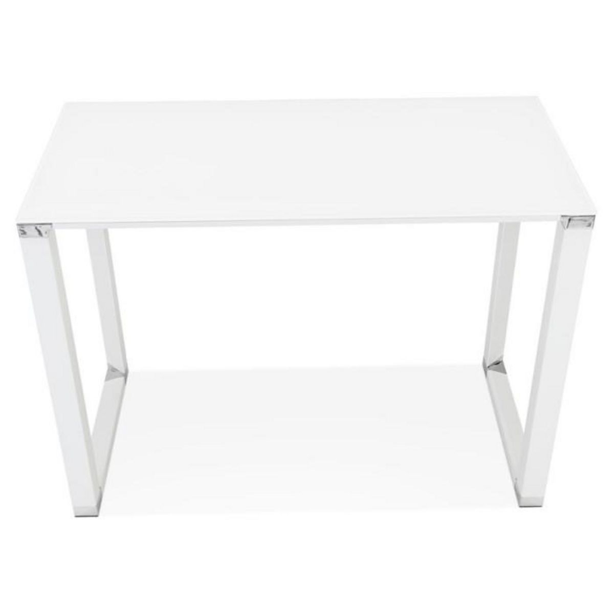 Paris Prix Bureau Design en Verre  Zaho  140cm Blanc