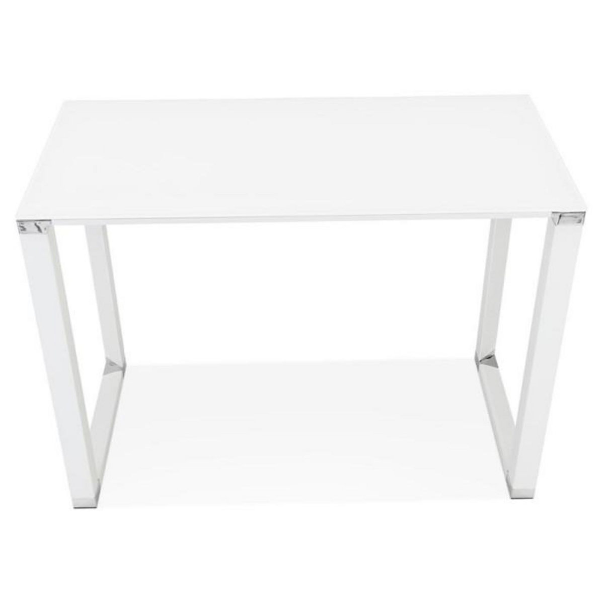 Paris Prix Bureau Design en Verre  Zaho  140cm Blanc