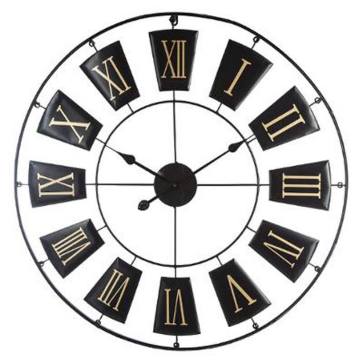 ATMOSPHERA Horloge Murale Design  Antica  76cm Noir