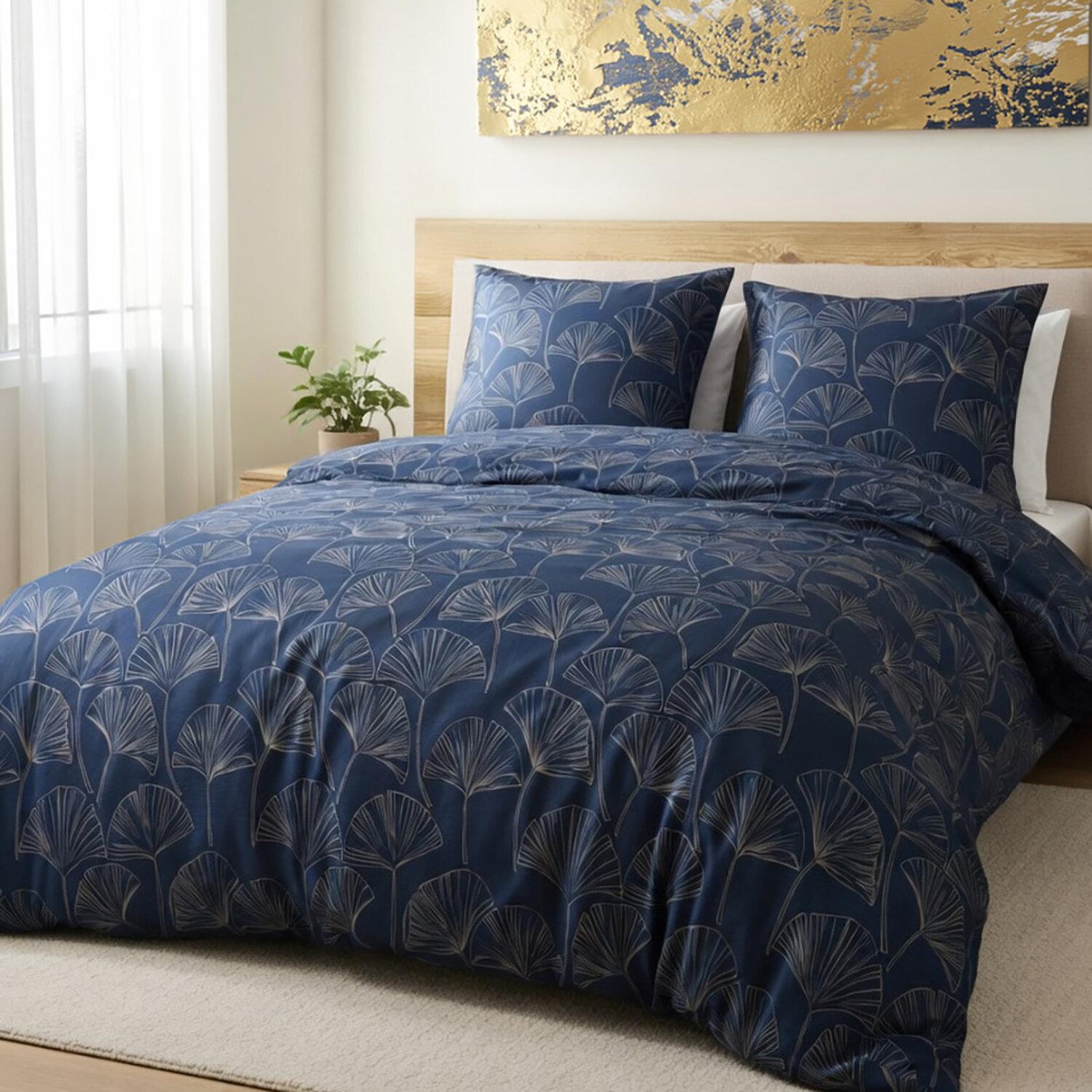 Voir la diapositive 2 : Les Ateliers du Linge Parure housse de couette 100% polyester microfibre 75gsm flavor