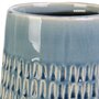 The Home Deco Factory Vase en céramique marin Antica - H. 23 cm - Bleu