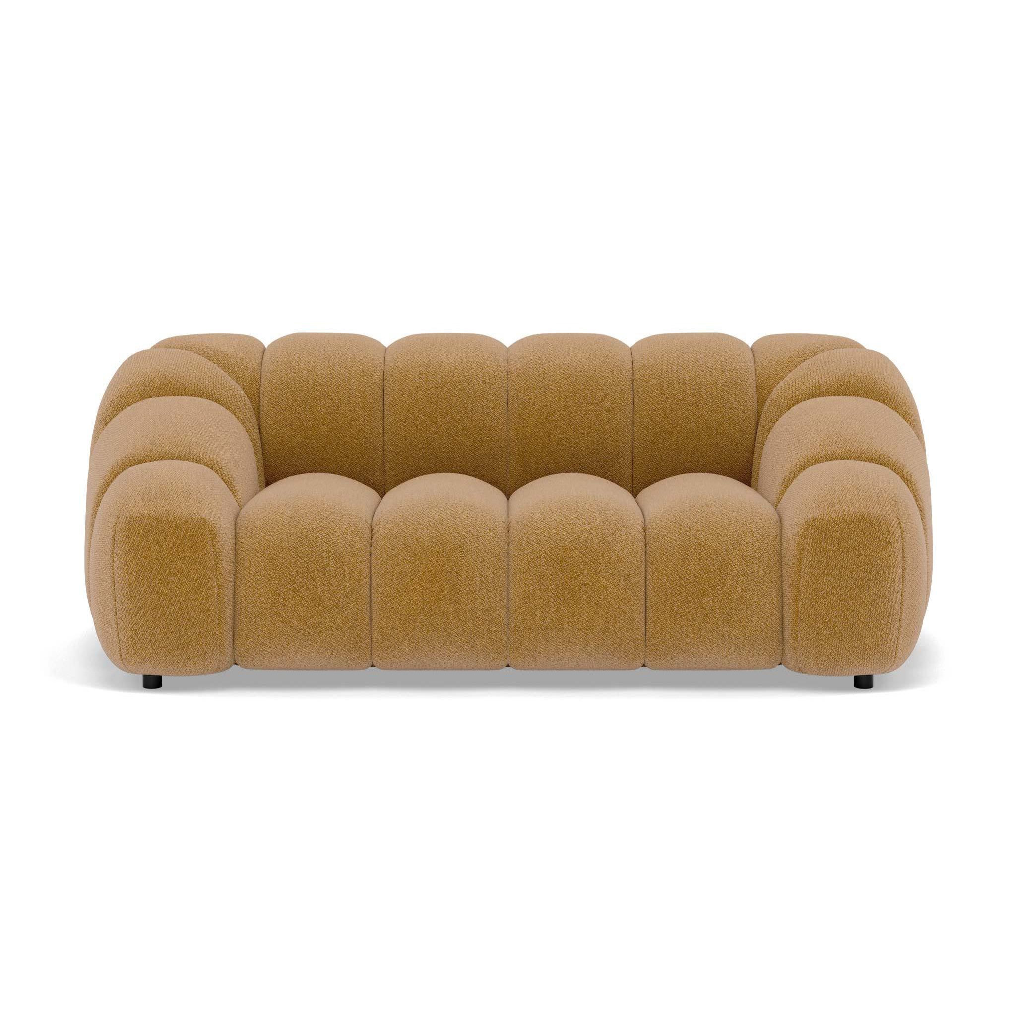 Voir la diapositive 1 : LISA DESIGN Ava - canapé 3 places en velours texturé