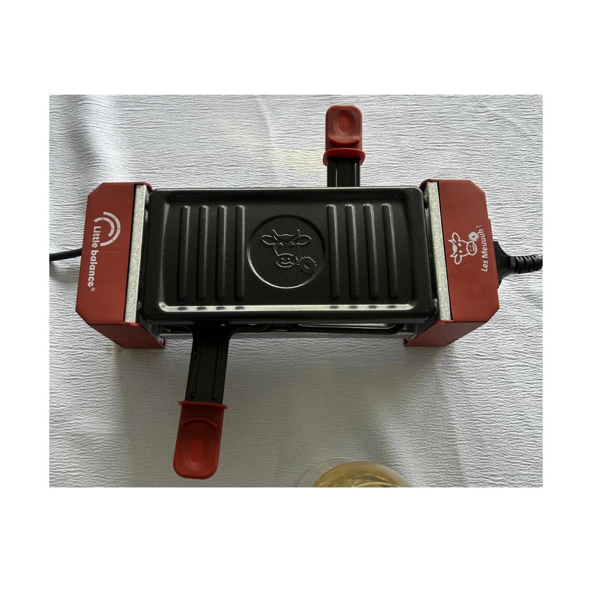 Voir la diapositive 2 : LITTLE BALANCE Appareil à raclette 2 personnes 320w - 8950