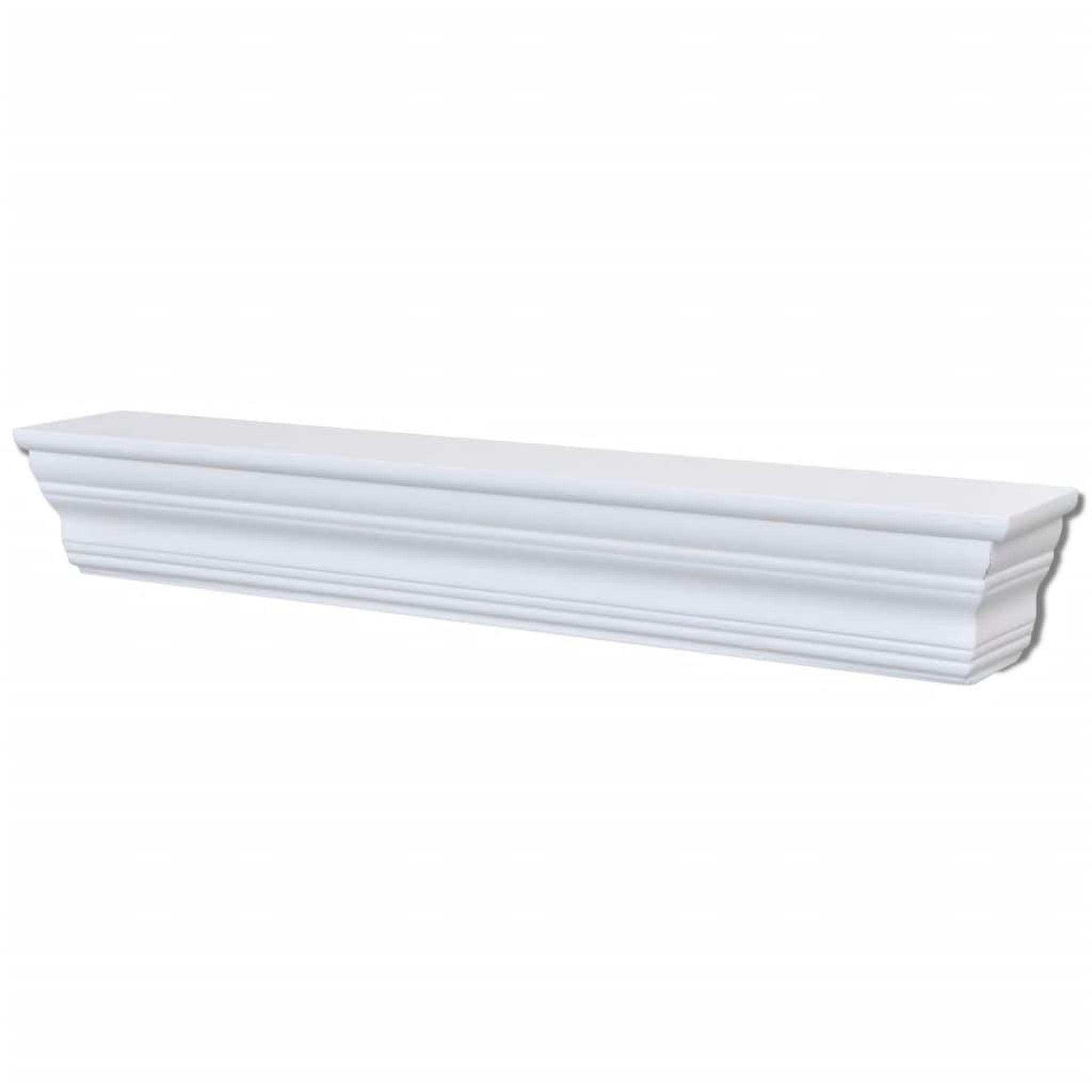 Voir la diapositive 3 : VIDAXL Etageres murales aaliyah 2 pcs blanc