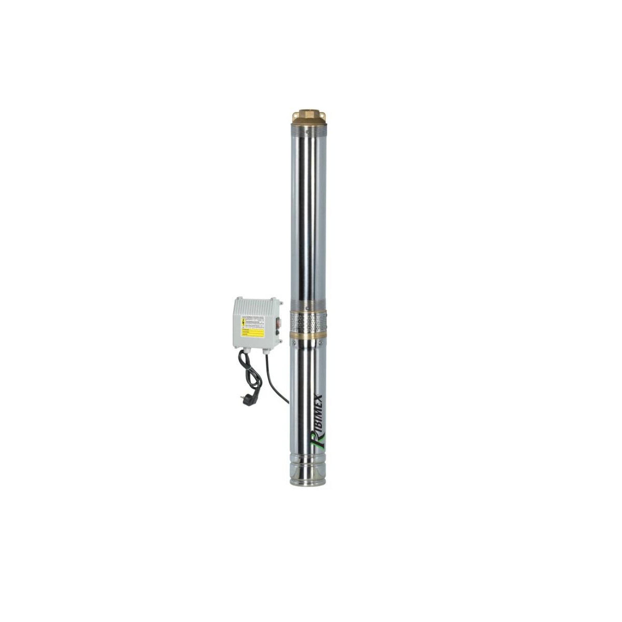 Ribimex Pompe grande profondeur 95m 750w 14 turbines - prpgp750/95-40