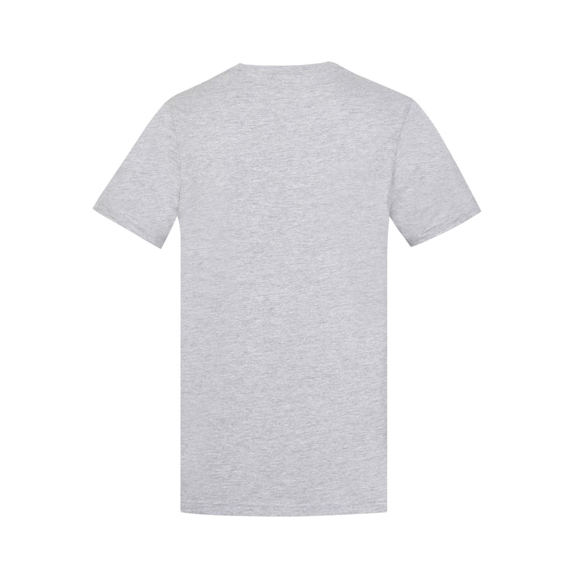Voir la diapositive 3 : UMBRO Tee shirt homme col rond chiné en coton 160gsm et logo imprimé 729281