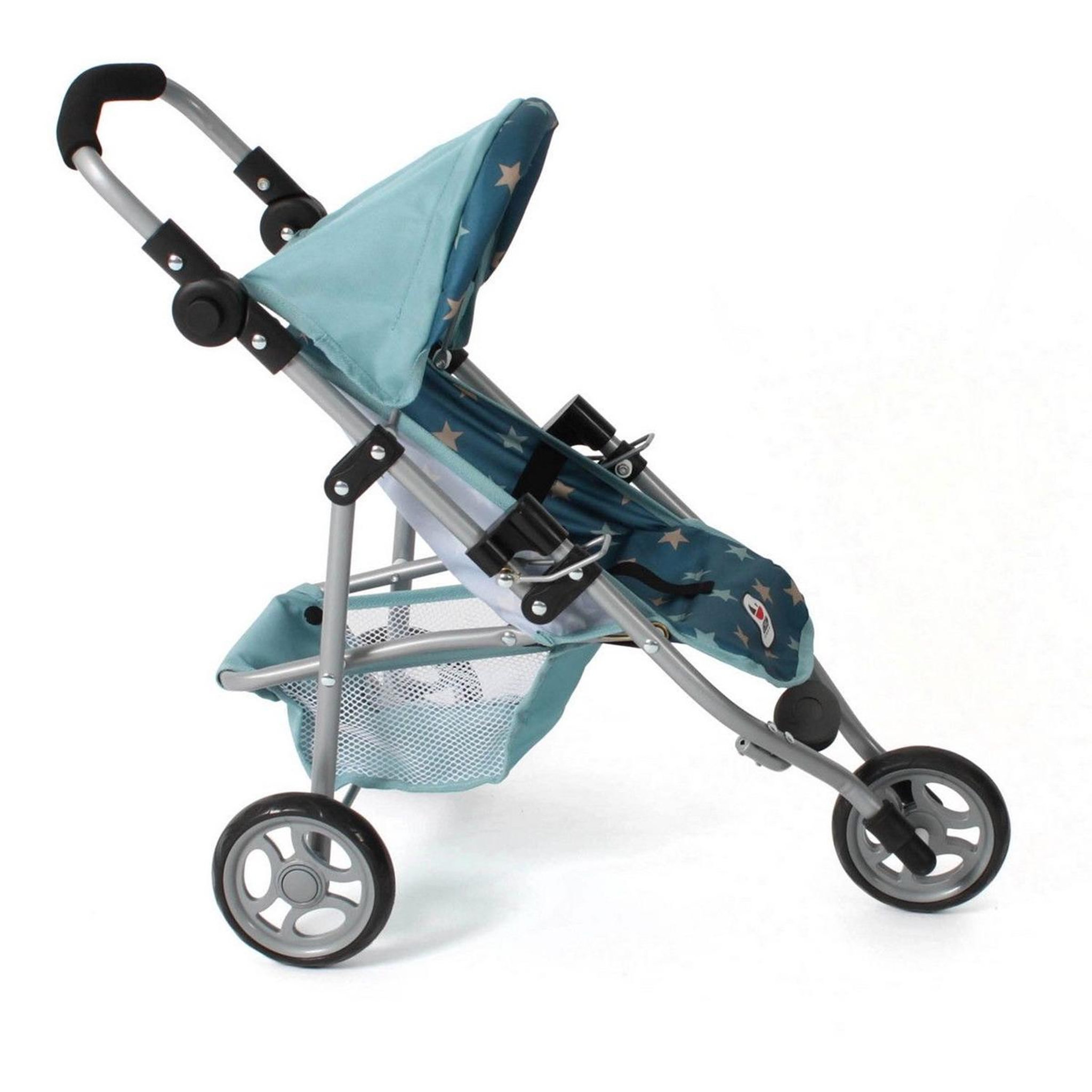 Voir la diapositive 2 : BAYER CHIC 2000 Poupées Jogging-Buggy LOLA - Étoile turquoise