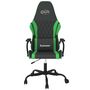 Voir la diapositive 3 : VIDAXL Chaise de jeu Noir et vert Similicuir