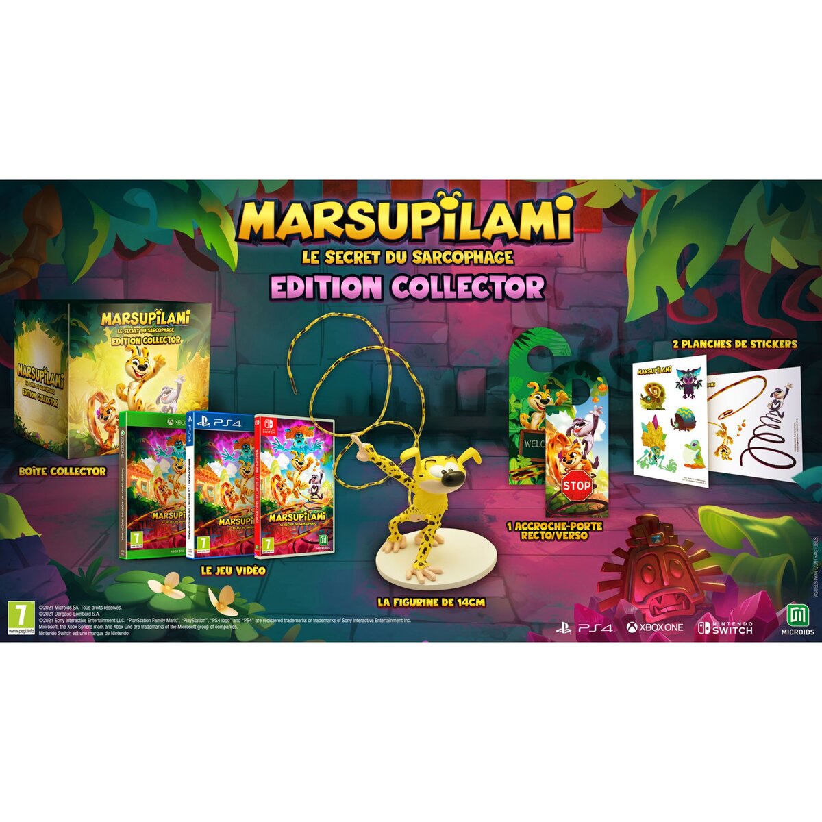 Marsupilami : Le secret du sarcophage Edition Collector PS4