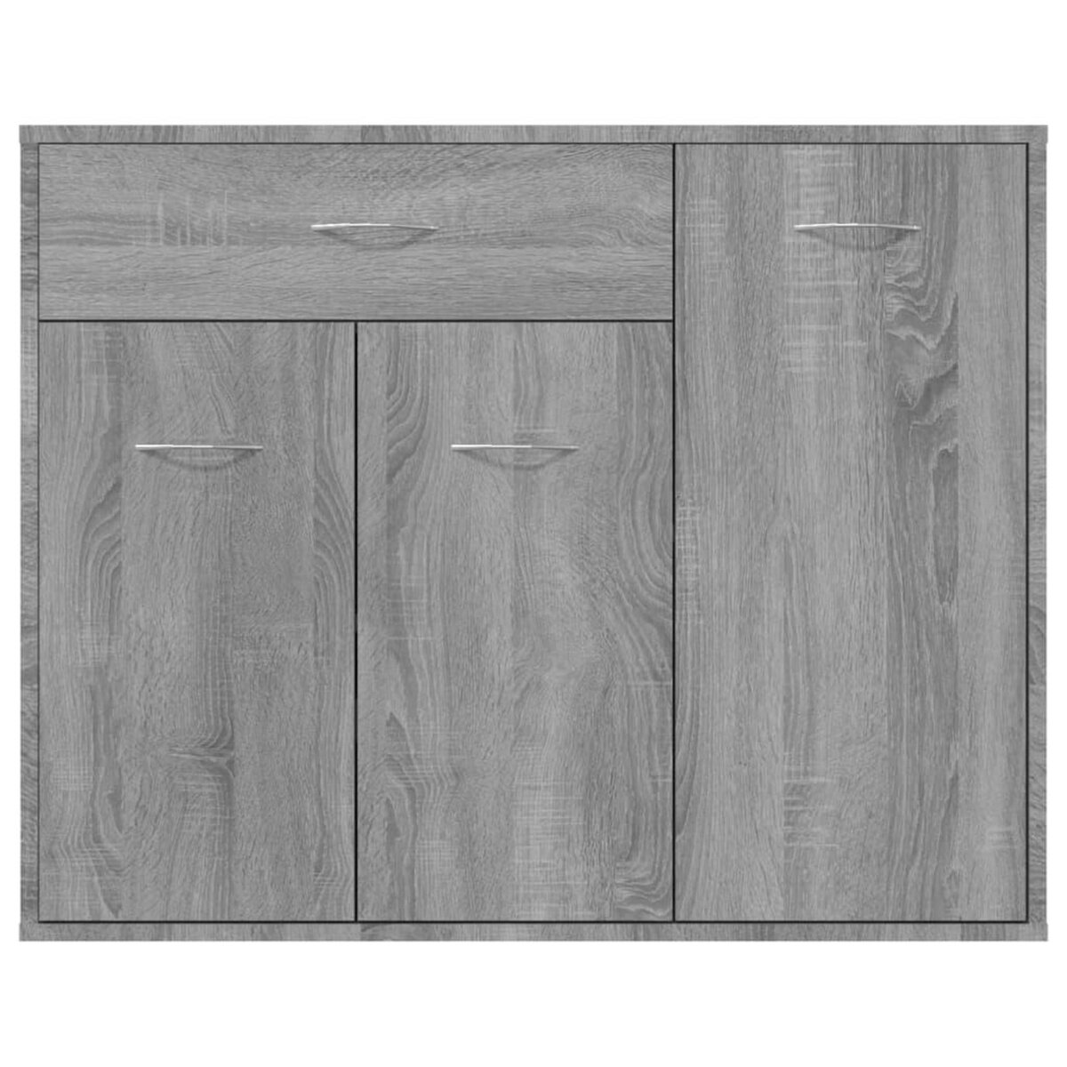 VIDAXL Buffet Sonoma gris 88x30x70 cm Bois d'ingenierie