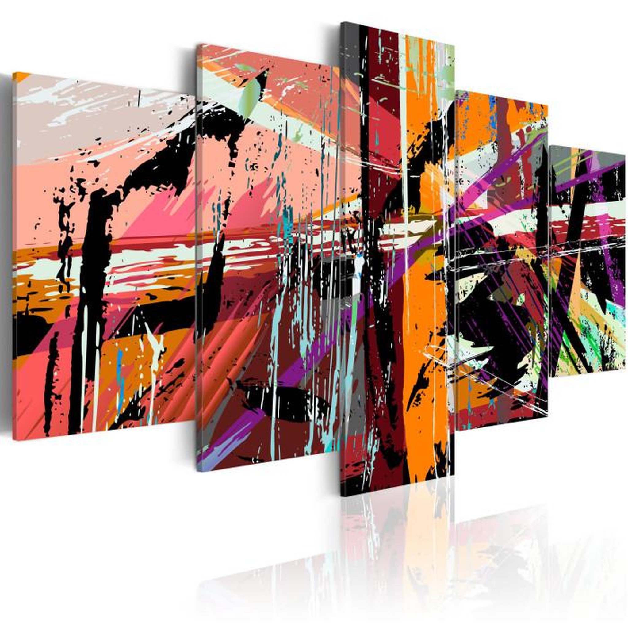 Paris Prix Tableau Imprimé  Artistic Madness. Coloris disponibles : Multicolore