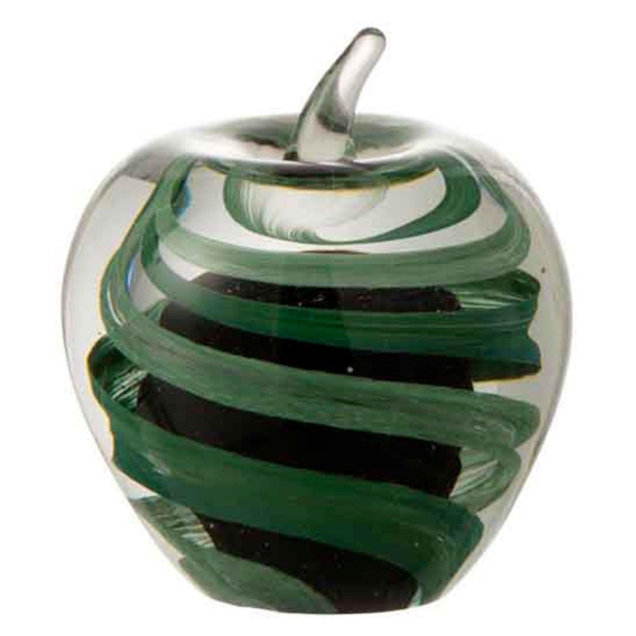 Voir la diapositive 1 : J-LINE Presse-papier déco  pomme  9cm vert