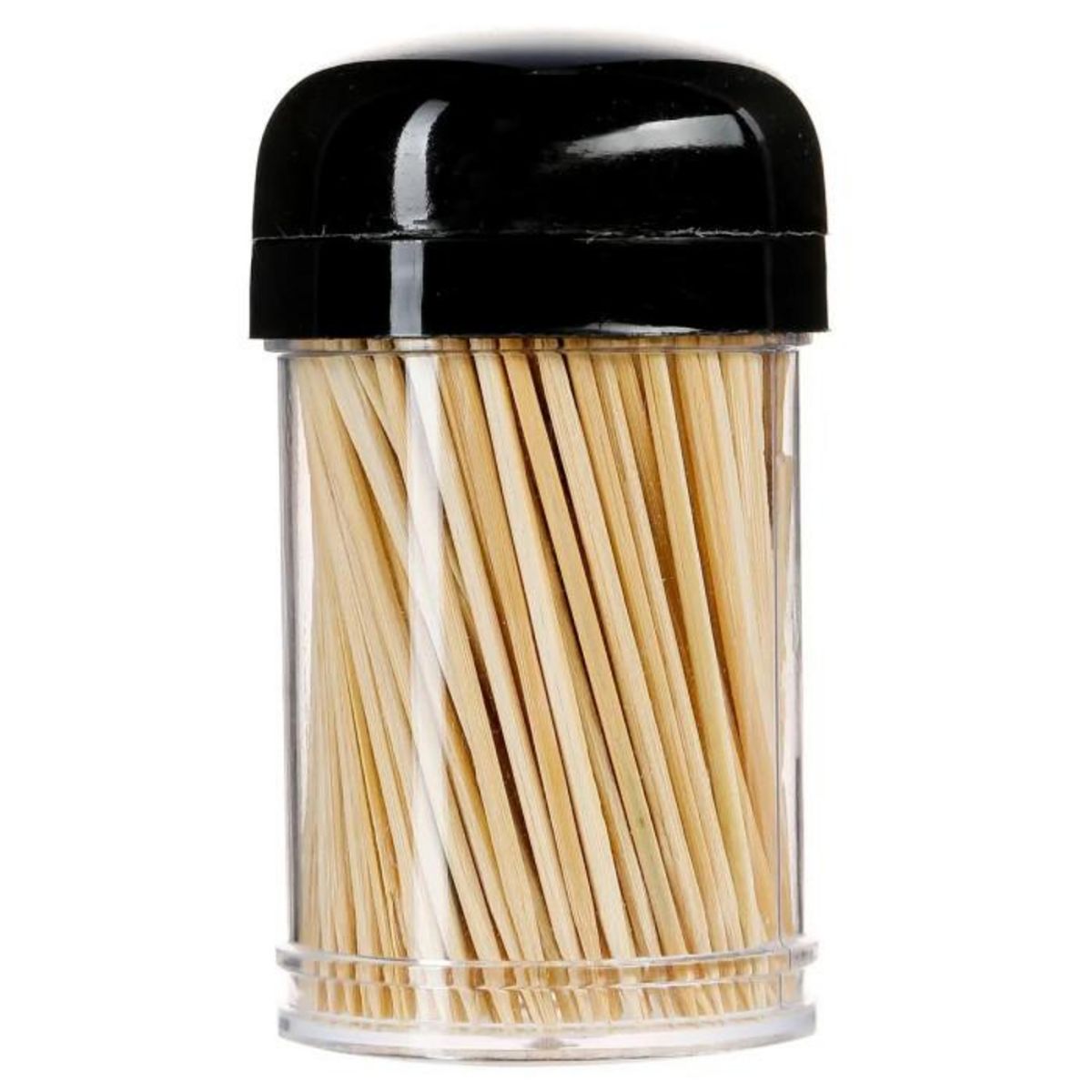 FIVE Lot de 3 Pots à Cure-Dents  Bambou  8cm Multicolore