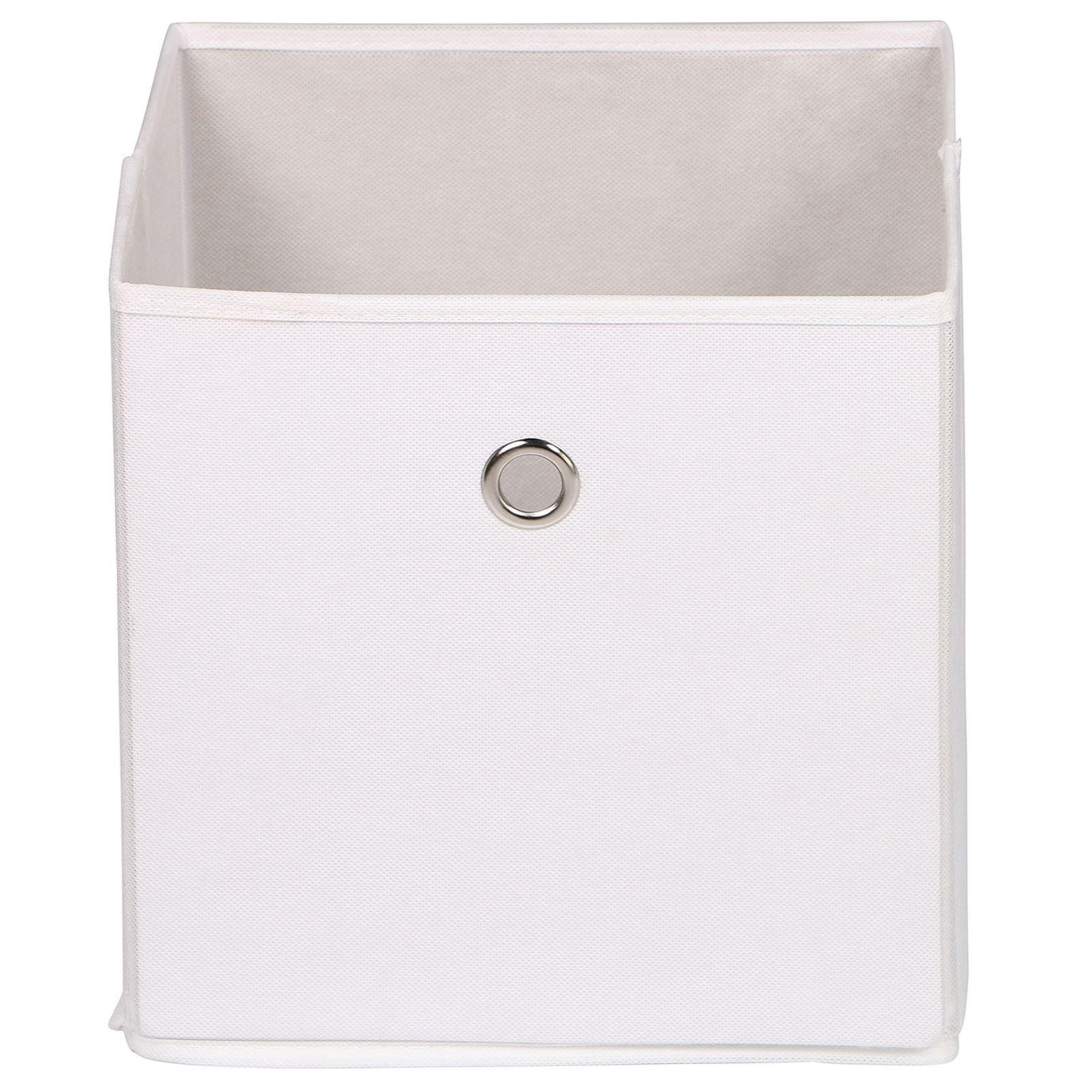 Voir la diapositive 3 : IDIMEX Lot de 2 boîtes de rangement ELA, en tissu