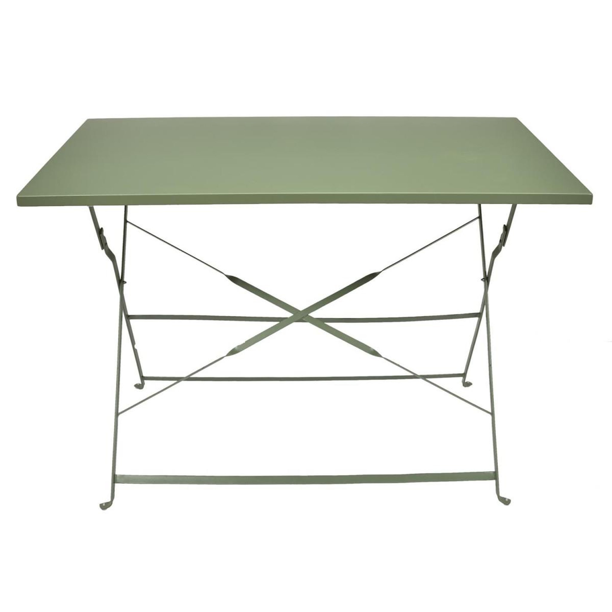Voir la diapositive 2 : The Home Deco Factory Table de jardin pliante  palerme  110cm kaki