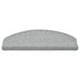 Voir la diapositive 3 : VIDAXL Tapis d'escalier 30 pcs gris clair 65x24x4 cm