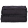 Voir la diapositive 2 : VIDAXL Pouf modulaire anthracite 70x70x36 tissu