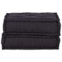 Voir la diapositive 2 : VIDAXL Pouf modulaire anthracite 70x70x36 tissu