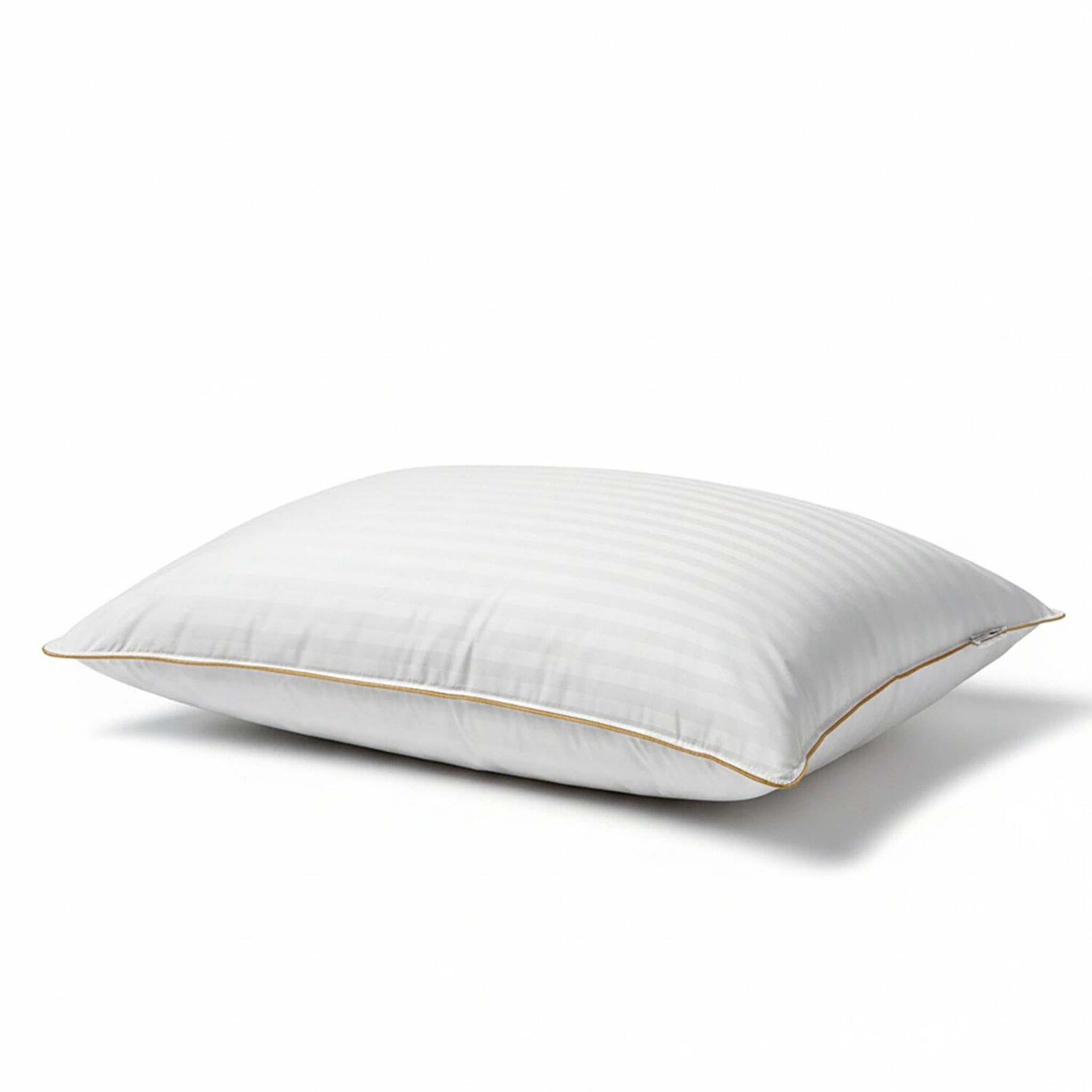 Voir la diapositive 3 : Home collection Lot de 2 oreillers plume de canard blanc