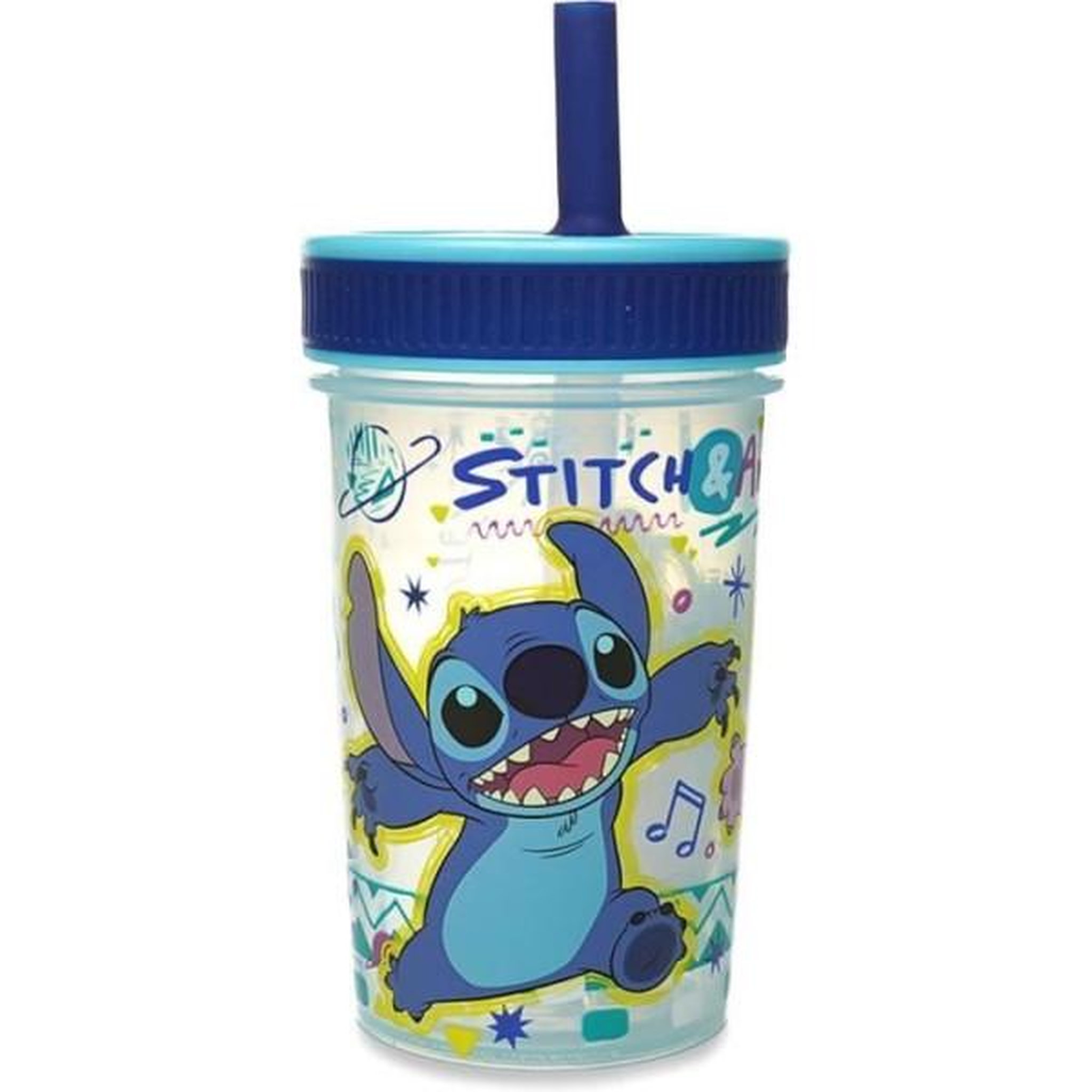 THERMOBABY Gobelet a paille - thermobaby - lilo & stitch - 420 ml - anti-fuite - sans bpa