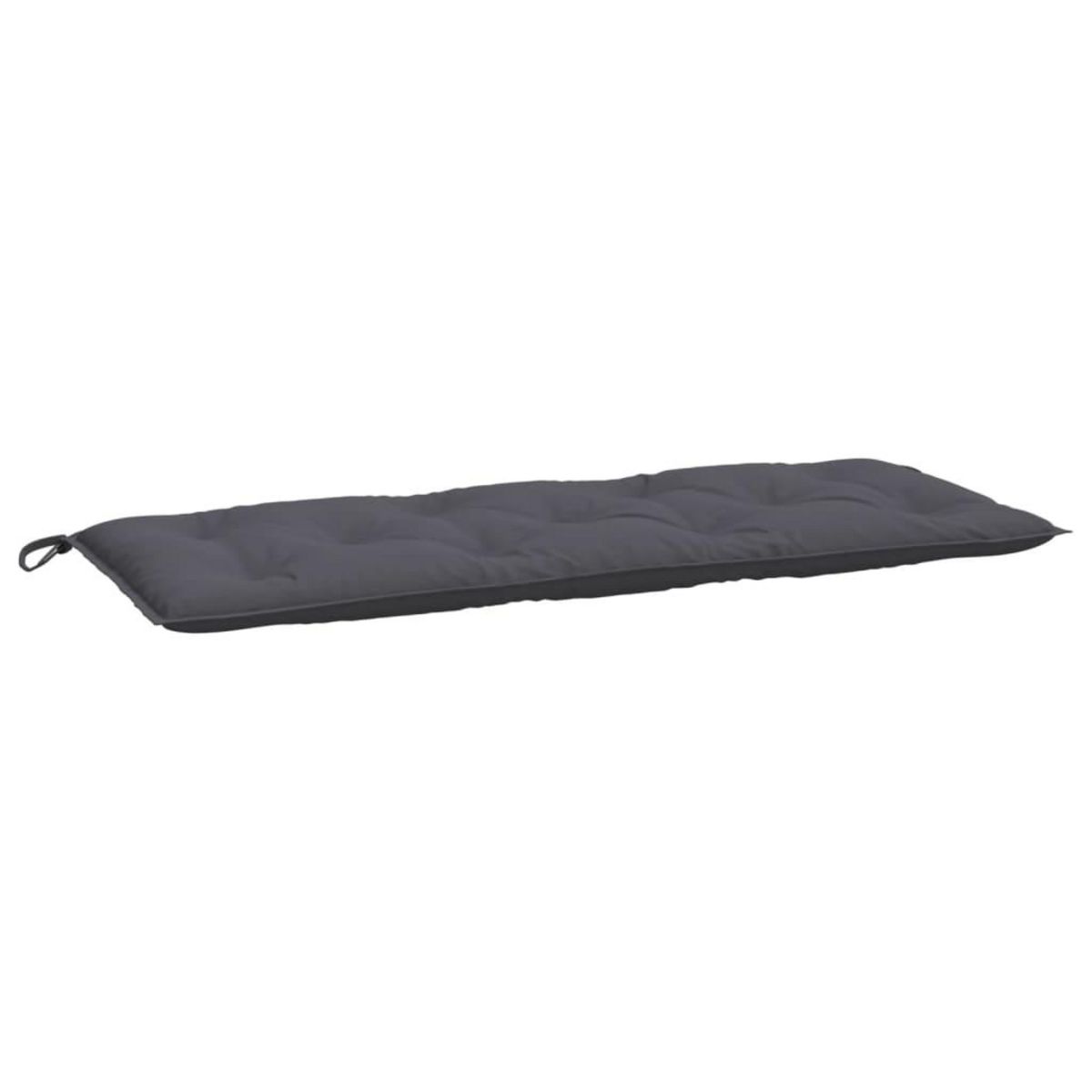 VIDAXL Coussin de banc de jardin anthracite 120x50x7 cm tissu oxford