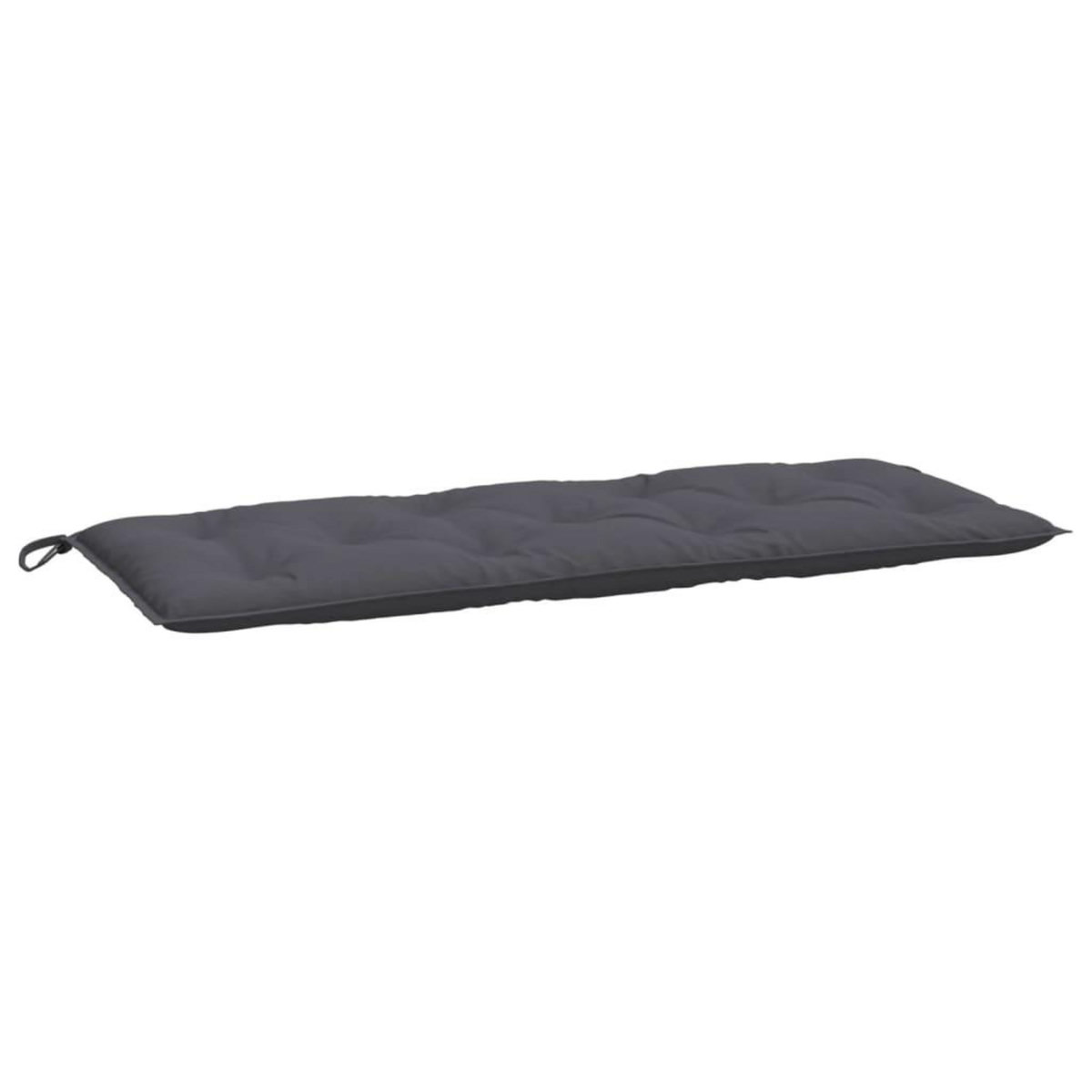 VIDAXL Coussin de banc de jardin anthracite 120x50x7 cm tissu oxford