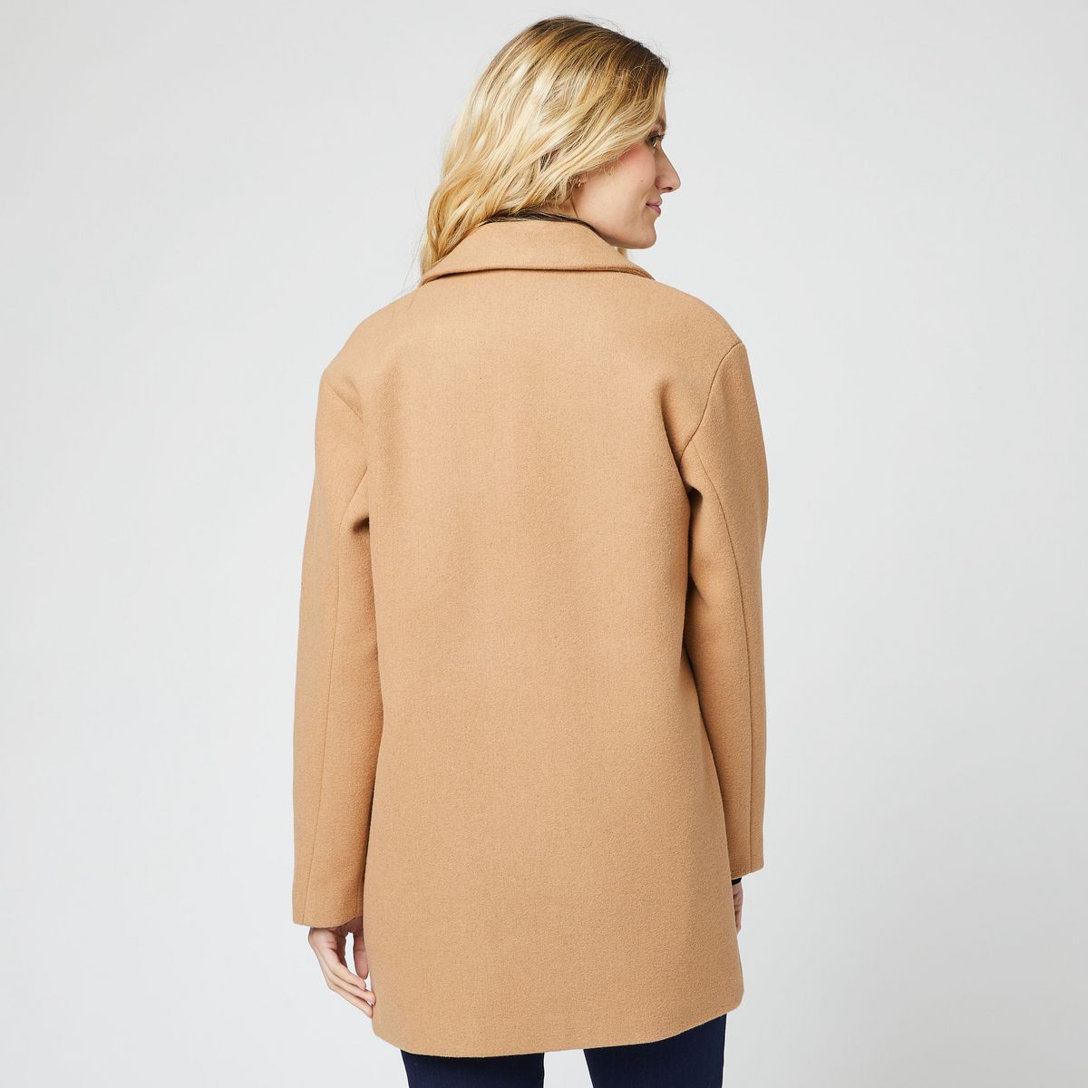 IN EXTENSO Manteau long beige femme