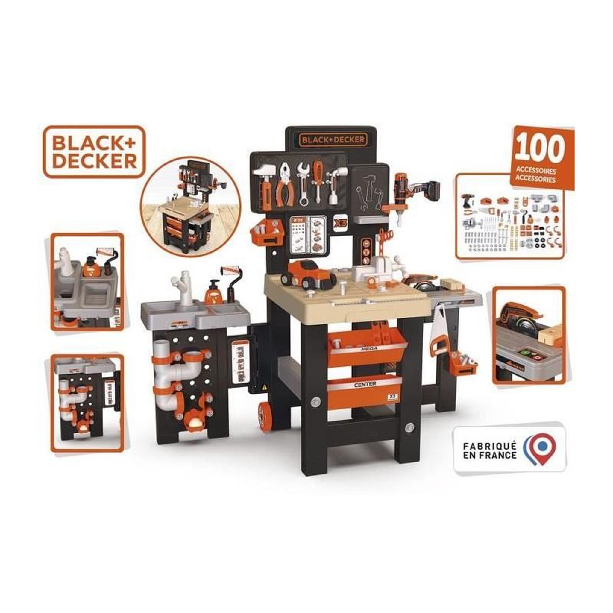 Voir la diapositive 3 : SMOBY B+D MEGA CENTER
