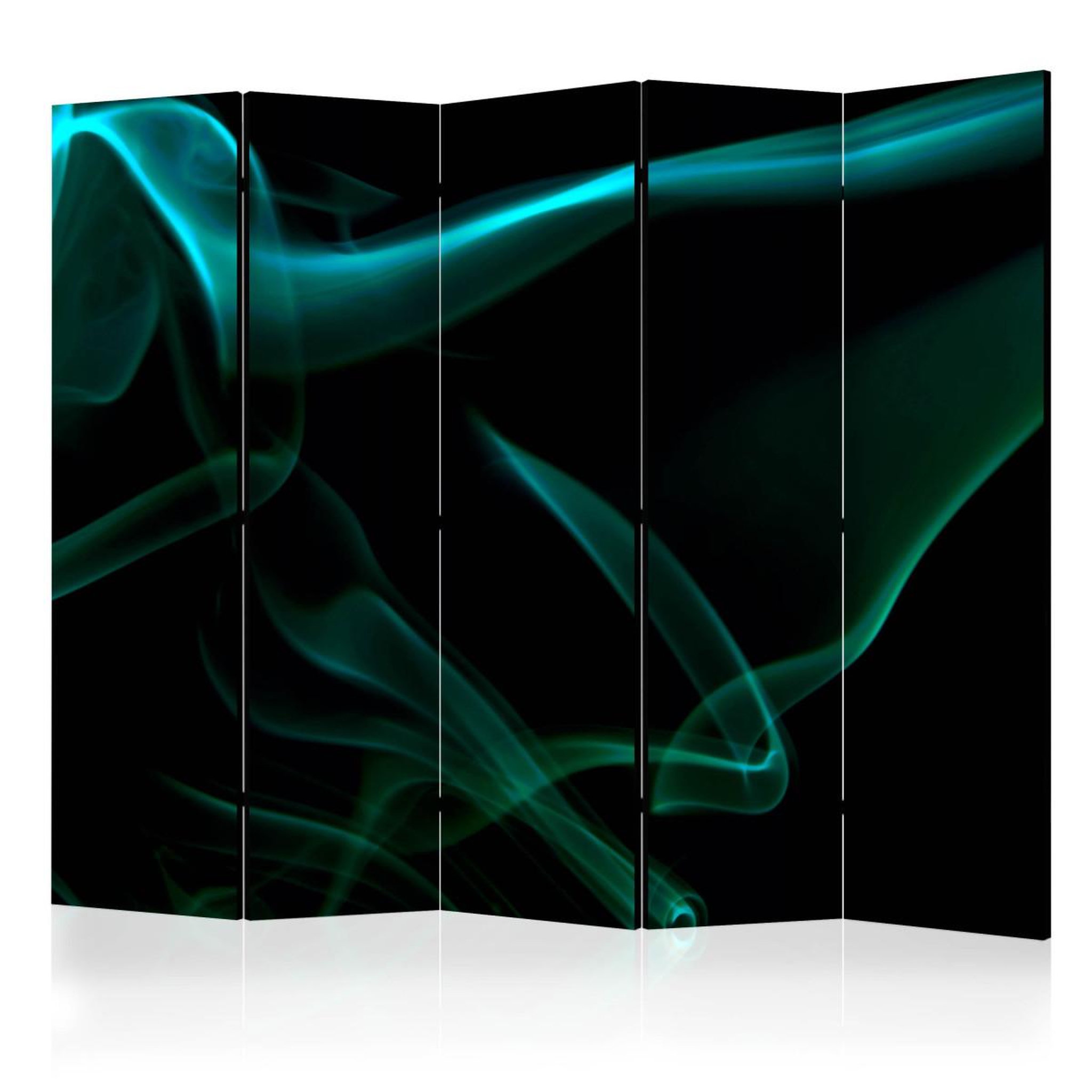 Paris Prix Paravent 5 volets  blue smoke waves  172x225cm