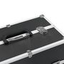 Voir la diapositive 5 : VIDAXL Mallette à maquillage 37x24x35 cm Noir Aluminium