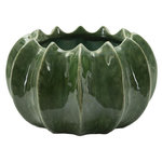 Paris Prix Cache-Pot en Céramique  Cactus  22cm Vert