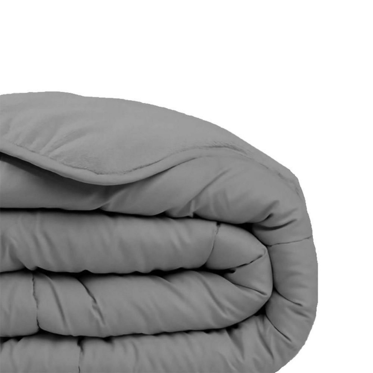 Today Couette bi-matière très chaude 220x240 cm Today acier uni