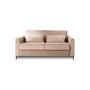 Voir la diapositive 6 : LISA DESIGN Owen - canapé 3 places convertible express couchage quotidien 140 cm matelas 12 cm en velours