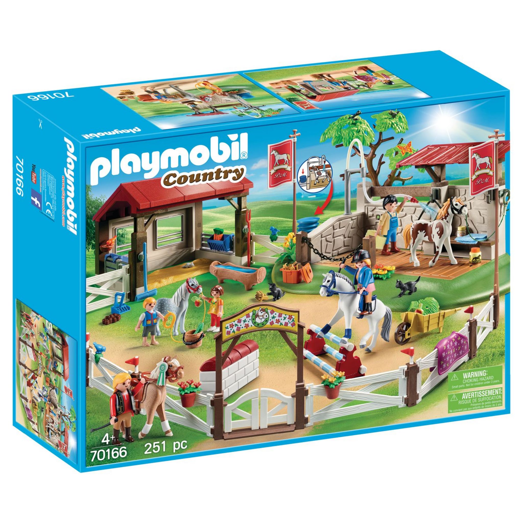 PLAYMOBIL 70997 Décoration De Fête Country Avec Poneys - Neuf - Pour Noël Ou Anniversaire