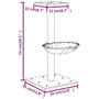 Voir la diapositive 6 : VIDAXL Arbre a chat avec griffoir en sisal Gris fonce 74 cm