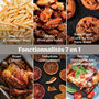 Voir la diapositive 3 : NINJA Friteuse sans huile CRISPi PRO 7-en1, 2 récipients en verre de 5.7 et 2.3L,  AS101EULG beige