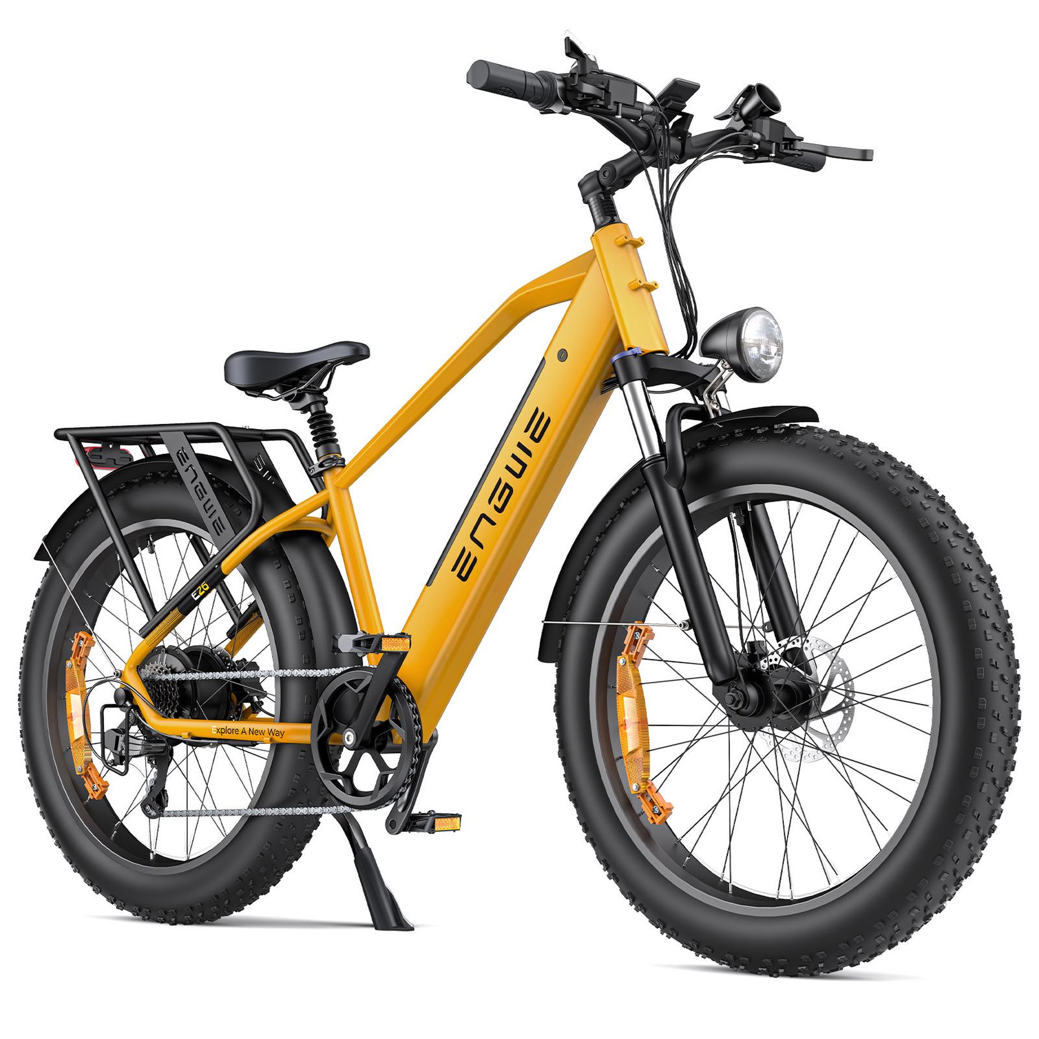Voir la diapositive 2 : ENGWE Vélo électrique tout-terrain ENGWE E26 à gros pneus, 250 W, 48 V, 16 Ah