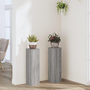 Voir la diapositive 1 : VIDAXL Supports pour plantes 2 pcs sonoma gris bois d'ingenierie