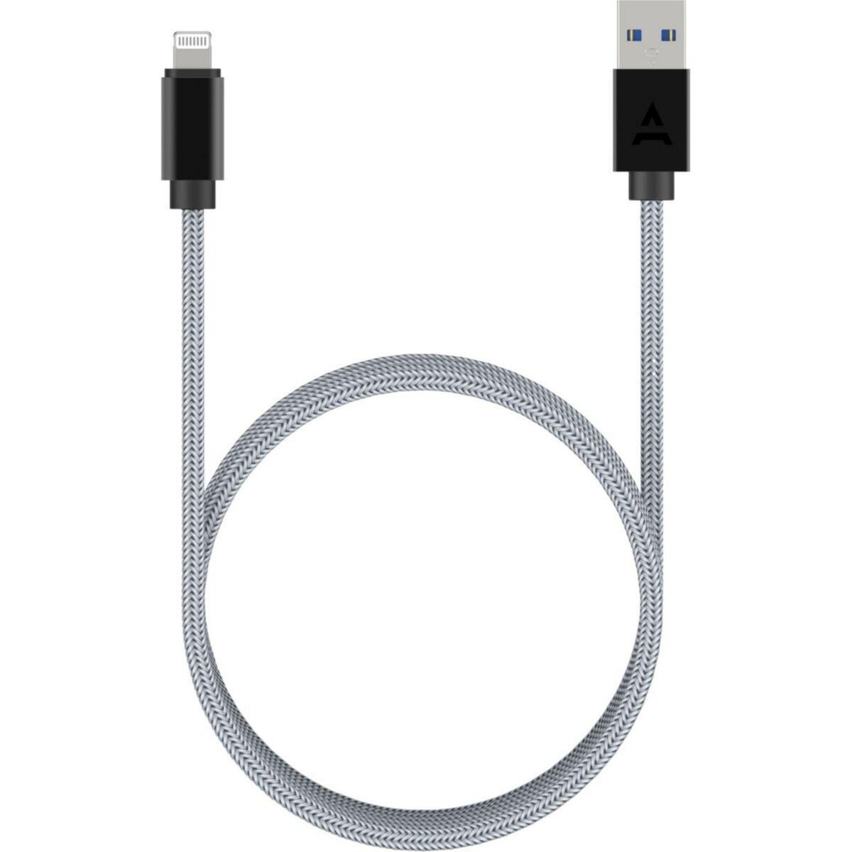 Câble Lightning ESSENTIELB vers USB-C 1m blanc certifié Apple