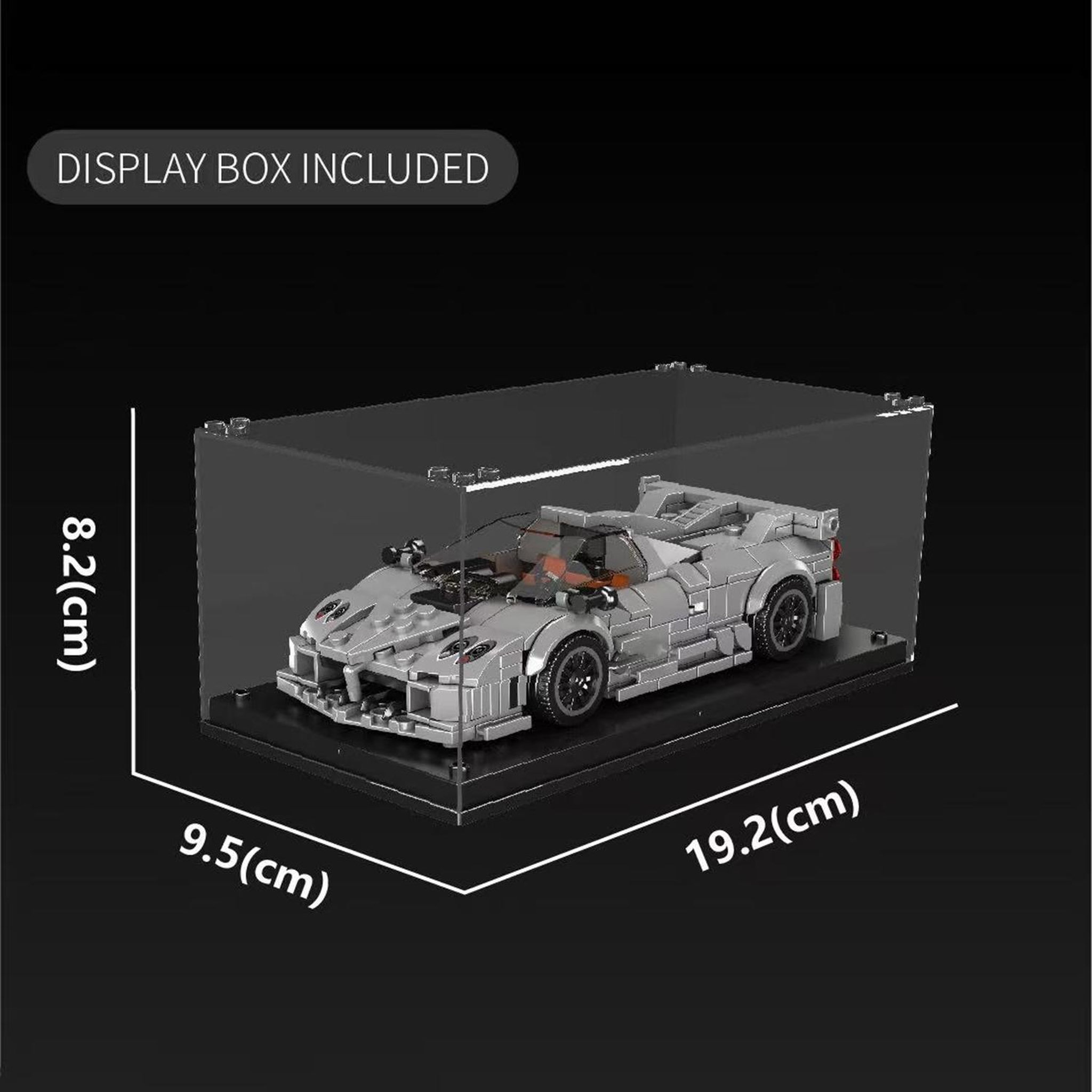 Voir la diapositive 4 : MOULD KING Huayra Imola + Vitrine