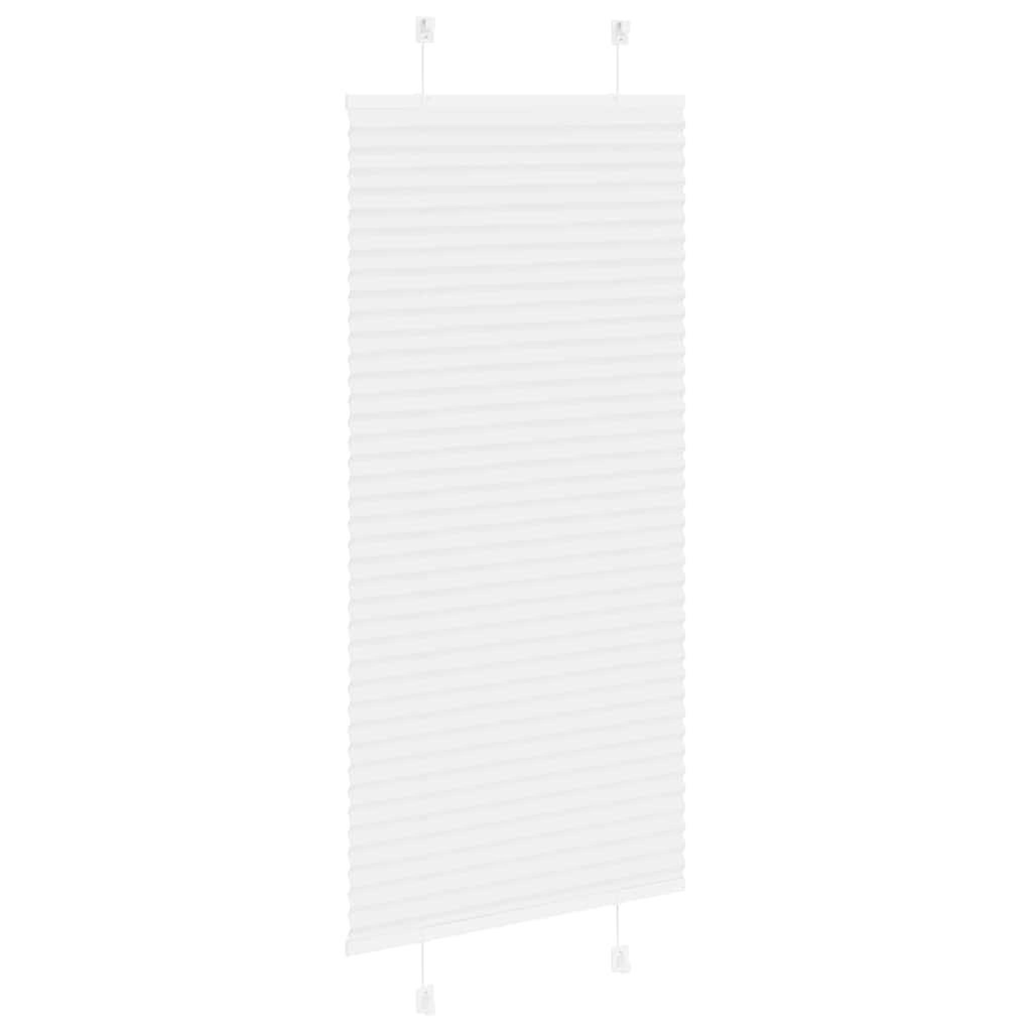 Voir la diapositive 4 : VIDAXL Store plisse blanc 60x150 cm largeur du tissu 59,4 cm polyester