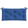 Voir la diapositive 4 : VIDAXL Coussin de banc de jardin bleu 100x50x7 cm tissu oxford