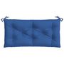 Voir la diapositive 4 : VIDAXL Coussin de banc de jardin bleu 100x50x7 cm tissu oxford
