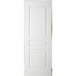 CENTRALE BRICO Porte coulissante bois, H.204 x l.83 cm