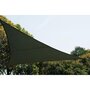 HESPERIDE Voile d'ombrage triangulaire Curacao - 4 x 4 x 4 m - Gris